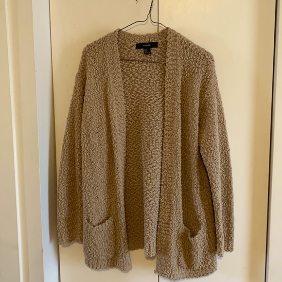 Beige Cardigan - Picture 1 of 2